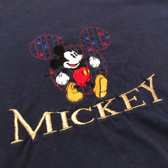Vtg single stitched Mickey Mouse T shirt size XL - Picture 3 of 7